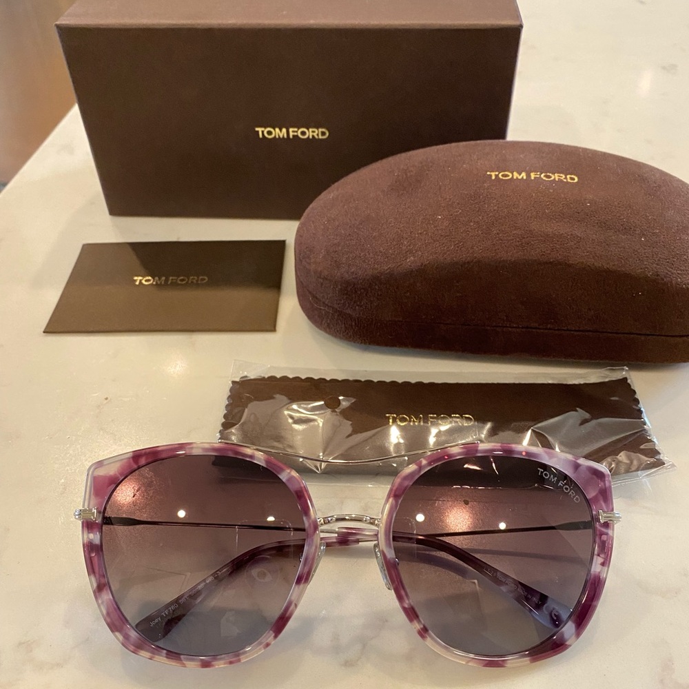 Tom Ford Purple Joey Sunglass